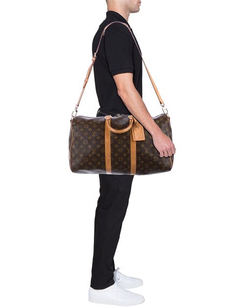 louis vuitton keepall bandouliere 45 n41418|lv monogram keepall 45 handbags.